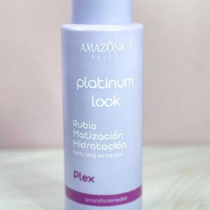 Acondicionador Amazónica Platinum look- Matizante
