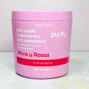 Mascarilla Purify Amazónica- anticaída, antigrasa, nutrición.