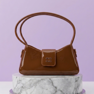 Bolso charol café