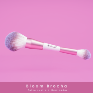Brocha Polvo suelto-iluminador Bloomshell